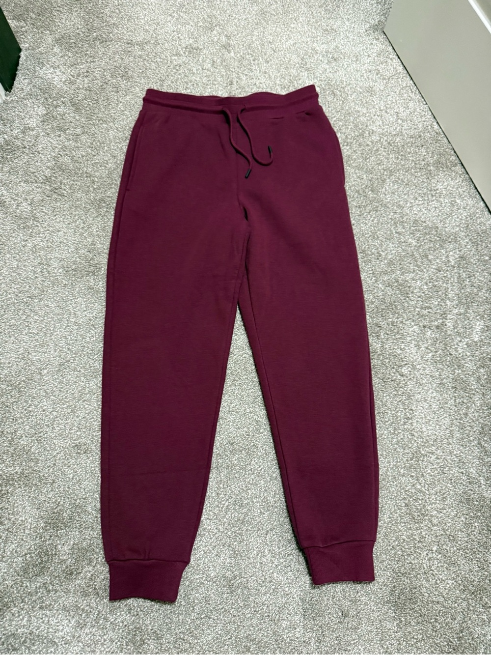 NWOT Fashion Nova Burgundy Jogger Sweatpants